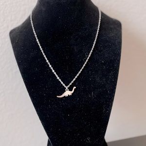 Handmade Dinosaur Necklace